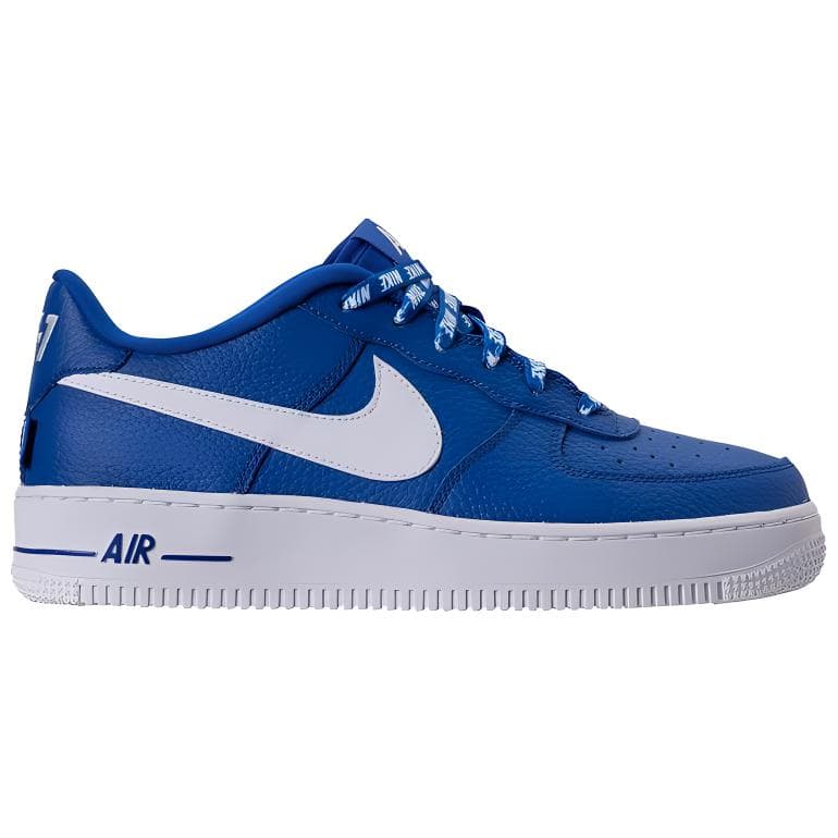 Кроссовки Nike Air Force 1 Low Blue White - изображение 2
