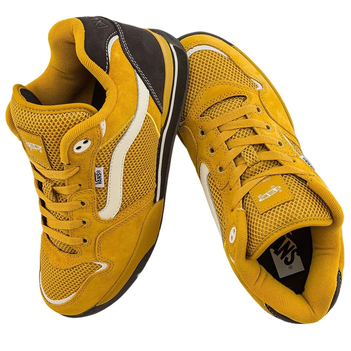 Кроссовки Vans Rowley Устойчивая к истиранию низкая обувь для скейтбординга унисекс желтая - изображение 3