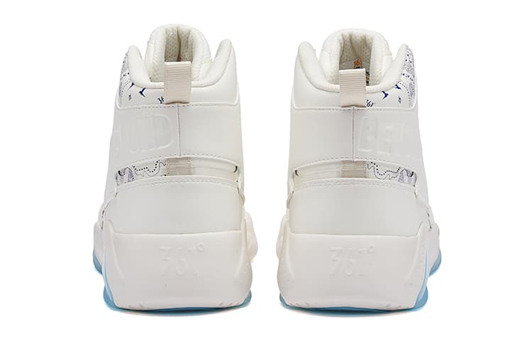 Кроссовки 361° High Top Sneakers White - изображение 4