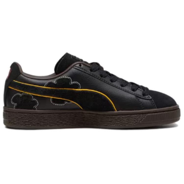 Кроссовки PUMA x ONE PIECE Suede Black Gold - изображение 3