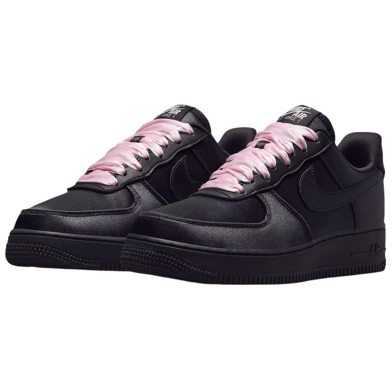 Кроссовки Nike Air Force 1 Slip-Resistant Abrasion-Resistant Low-Top Скейтборд Кроссовки Женские Черные - изображение 3