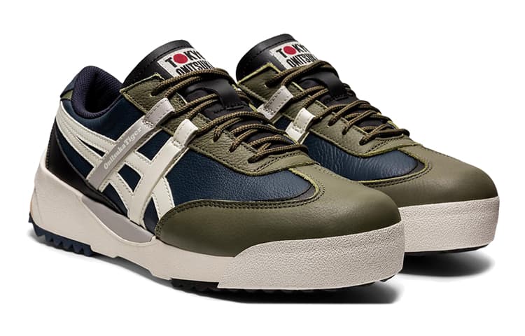 Кроссовки Onitsuka Tiger Delegation Ex White Blue Green - изображение 3