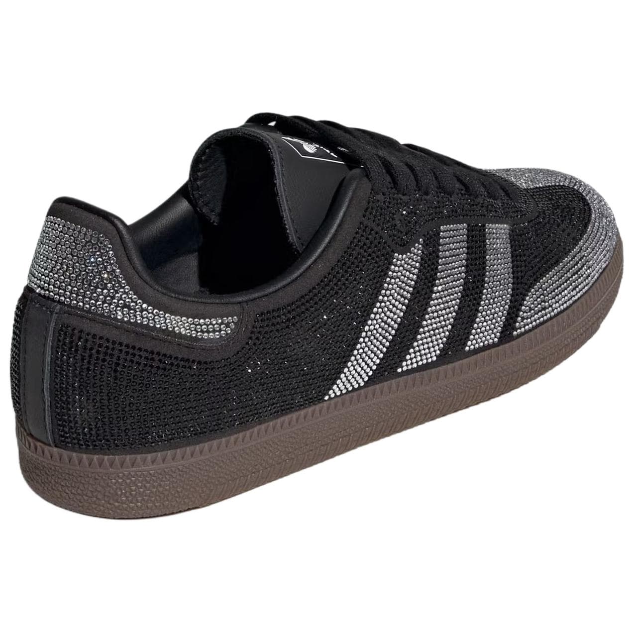 Кроссовки Adidas Originals Samba OG Кеды немецкой армии (GAT) Женские Черно-серебро - изображение 4