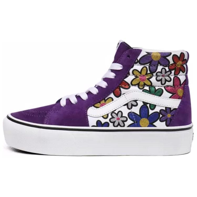 Кроссовки Vans SK8 Glitter Daisies Platform 2.0 - изображение 1
