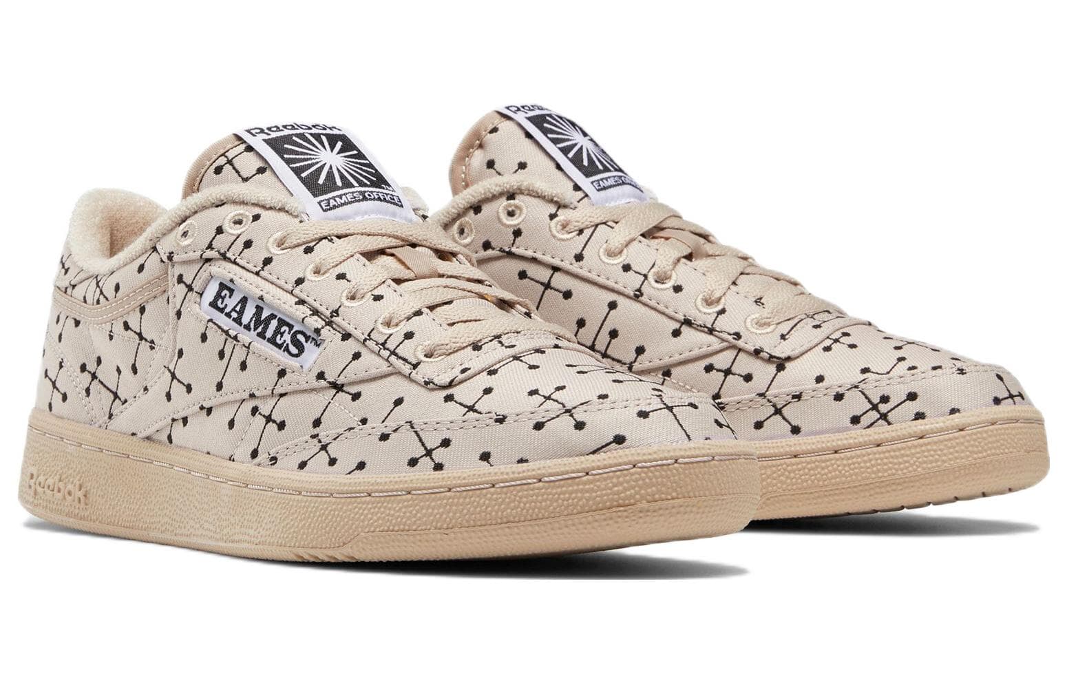 Кроссовки Eames x Reebok Club C Brown - изображение 3