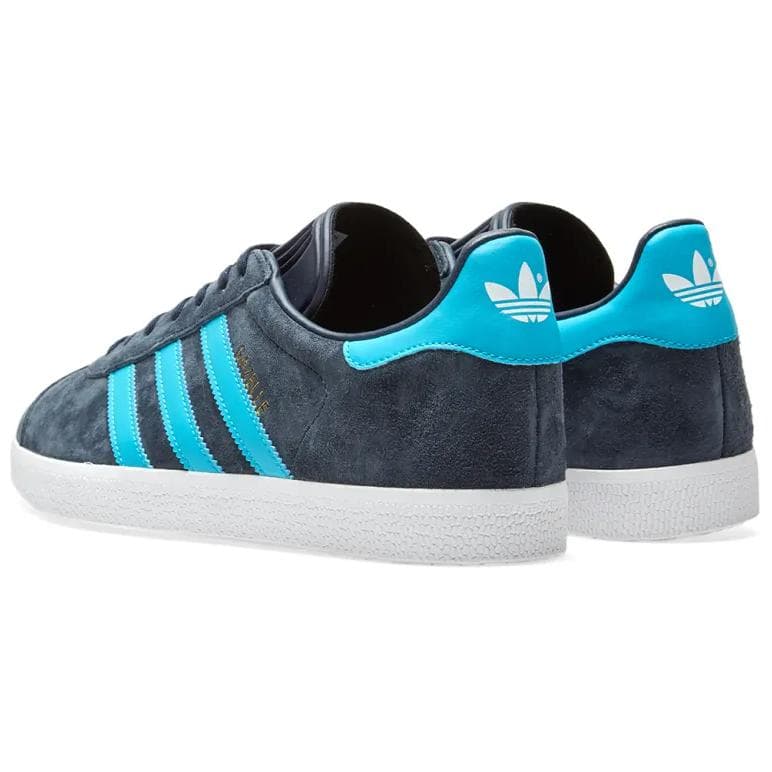 Кроссовки Adidas Originals Gazelle Low Скейтборд Кроссовки Мужские Синие - изображение 3