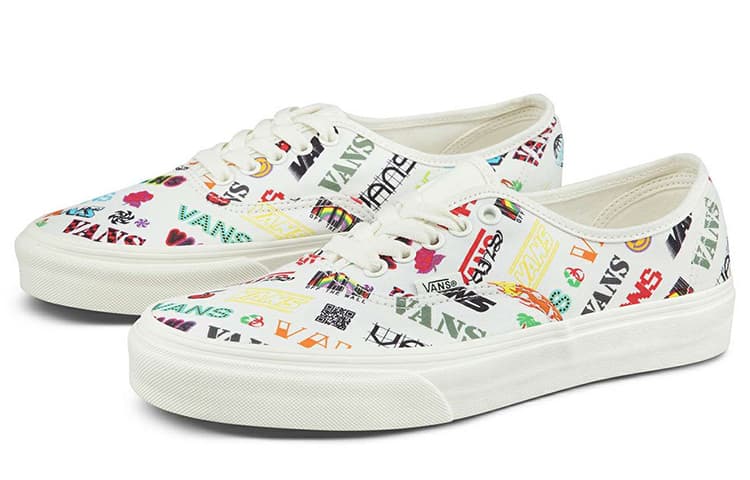 Кроссовки Vans Authentic White Multicolor - изображение 2