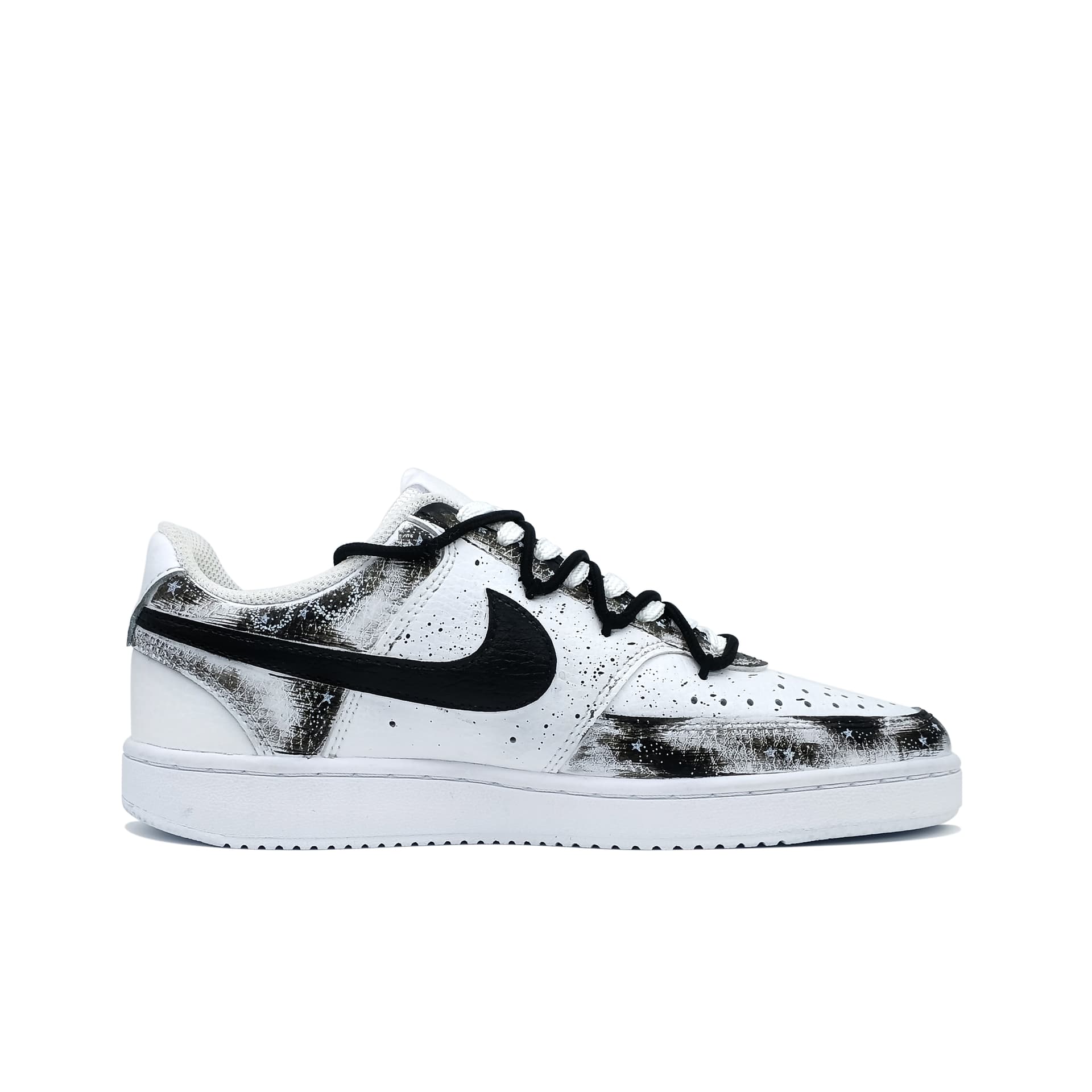 Кроссовки Nike Court Vision Low Black White - изображение 2