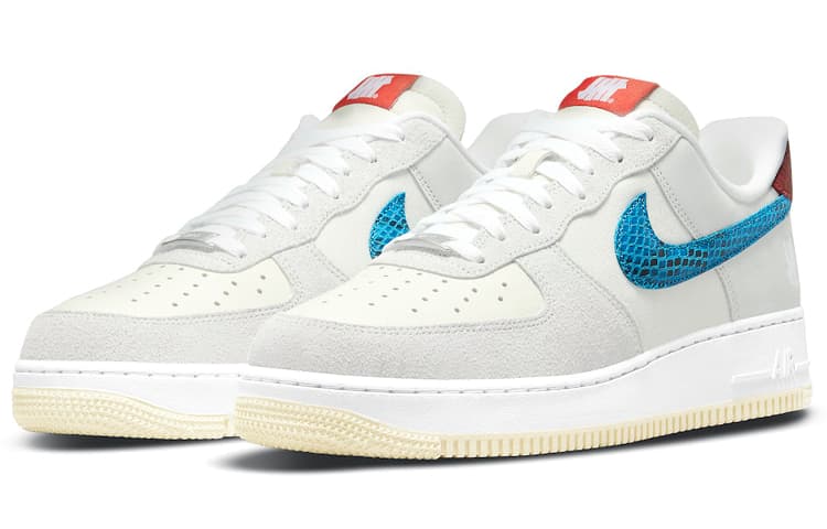 Кроссовки UNDEFEATED x Nike Air Force 1 Low SP "5 On It" — фото 3