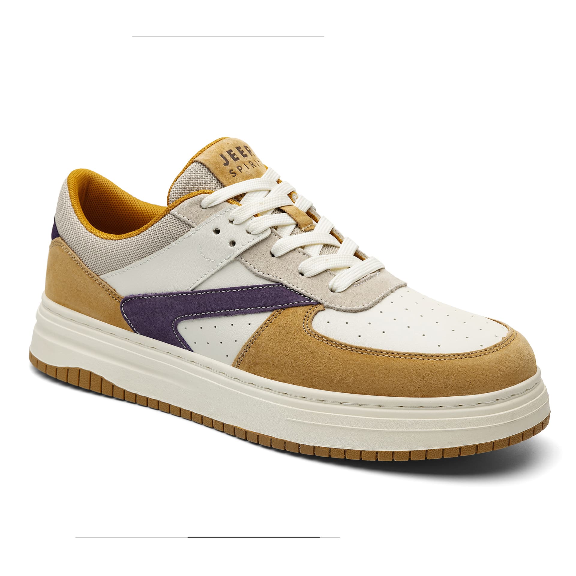Кроссовки JEEP SPIRIT Low Top Sneakers Brown - изображение 4
