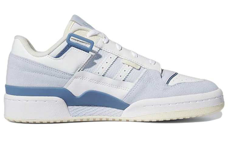 Кроссовки adidas Forum Exhibit Low White Blue - изображение 2