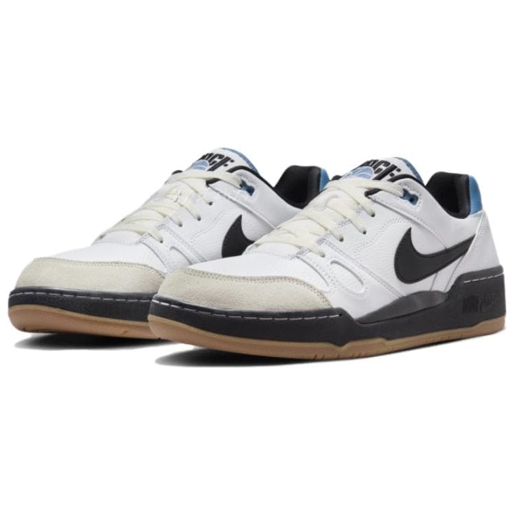 Кроссовки Nike Full Force Black White Blue - изображение 4