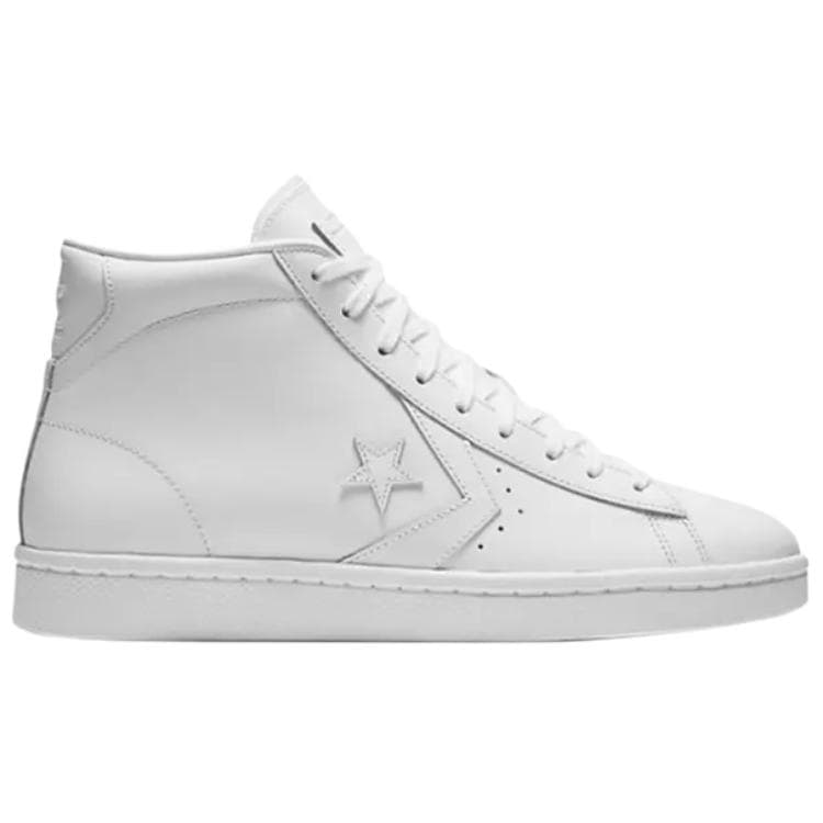 Кроссовки Конверс Cons Pro Leather MID Скейтборд Обувь Унисекс Белый - изображение 2