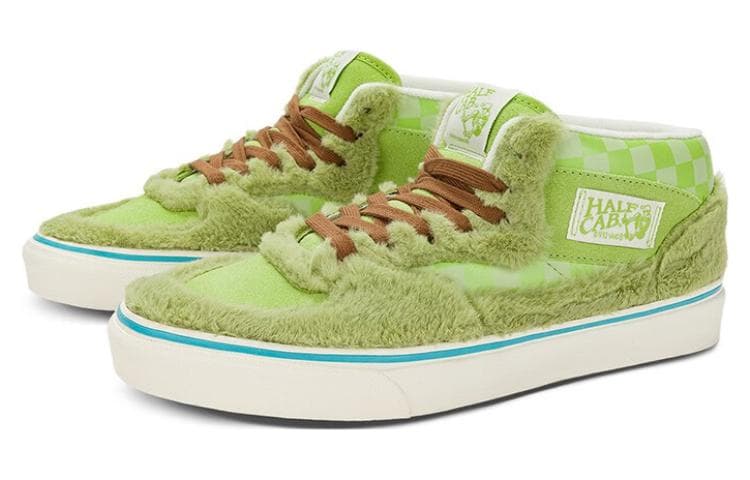 Кроссовки Vans Half Cab Green - изображение 2
