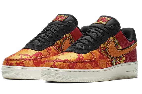 Кроссовки Nike Air Force 1 Low 07 PRM 3 Red - изображение 3