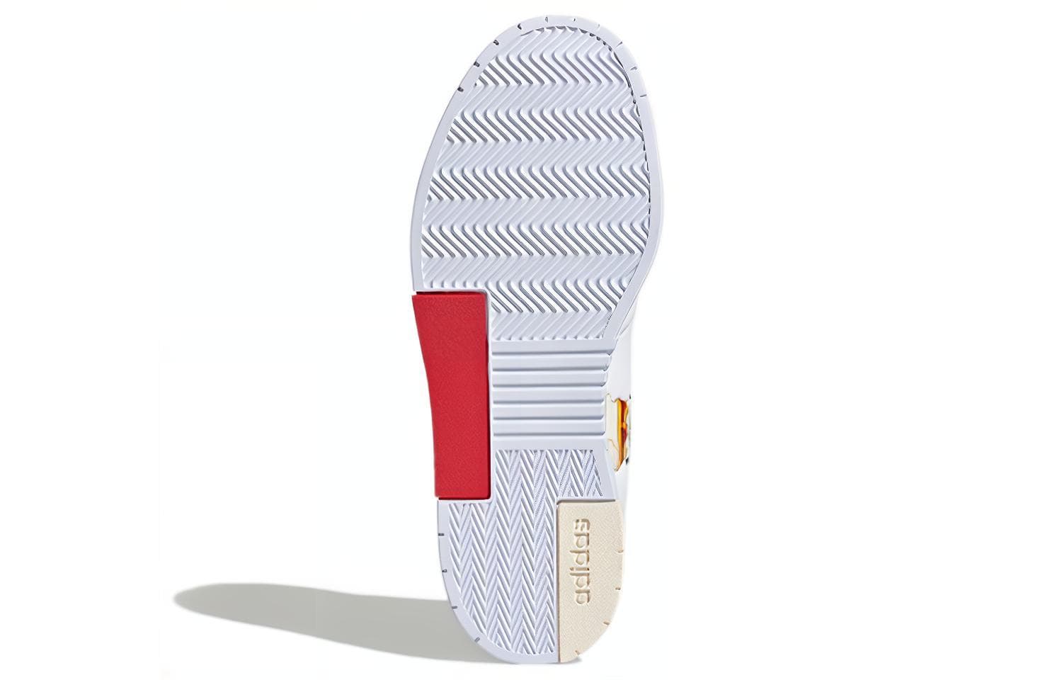 Кроссовки adidas neo Courtmaster White Red - изображение 6