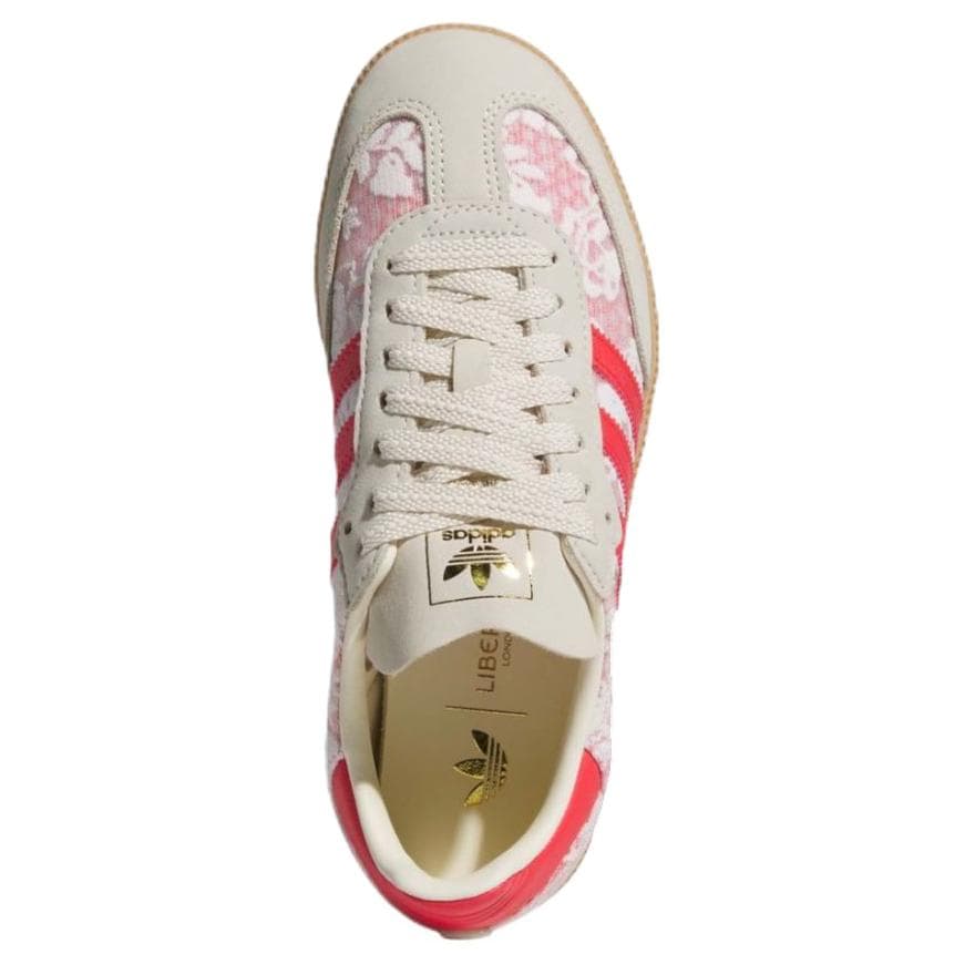Кроссовки Adidas Originals Samba Ткань Низкие Кеды Скейтборд Обувь Унисекс Белый Розовый - изображение 5