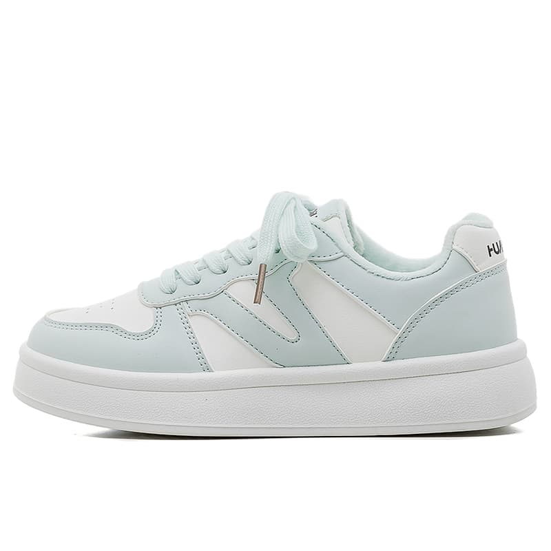 Кроссовки HUANQIU Low Топ Скейтборд Обувь Women's White Луна - изображение 1