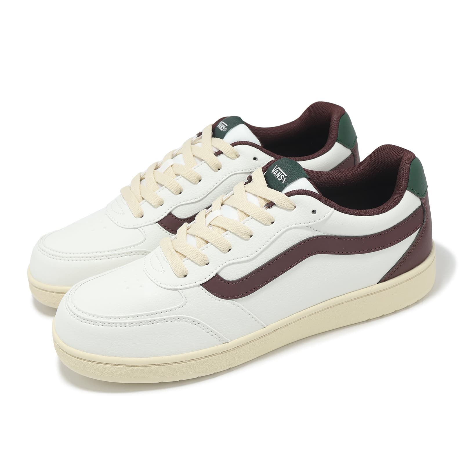 Кроссовки Vans Bravo Устойчивая к истиранию Низкая Скейтборд Обувь Мужская Белая - изображение 3