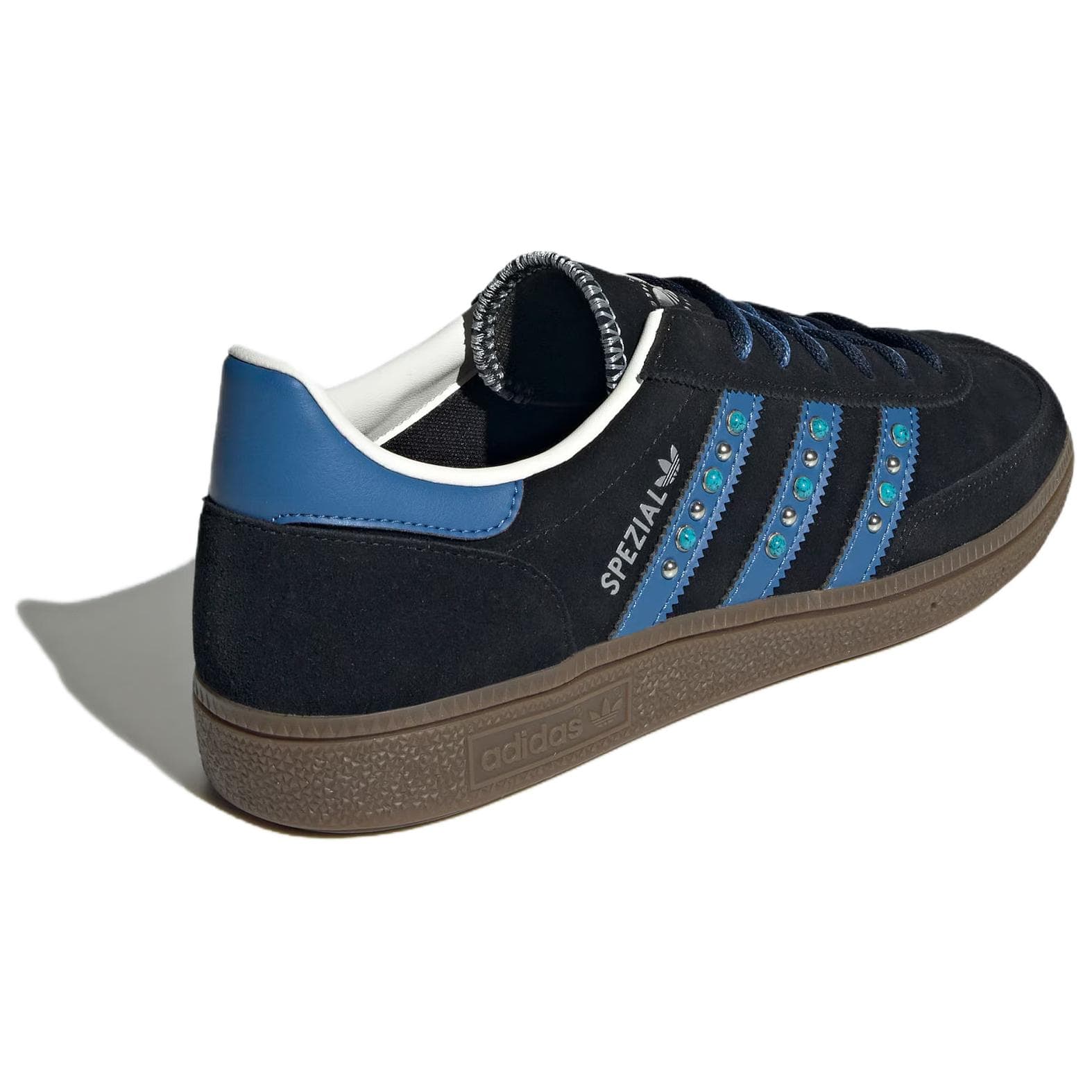 Кроссовки Adidas Originals HANDBALL SPEZIAL Низкие Скейтборд Обувь Унисекс Черные - изображение 5