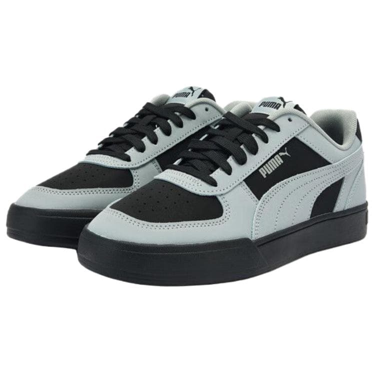 Кроссовки PUMA Caven Low Топ Скейтборд Обувь Унисекс Черно-серый - изображение 3