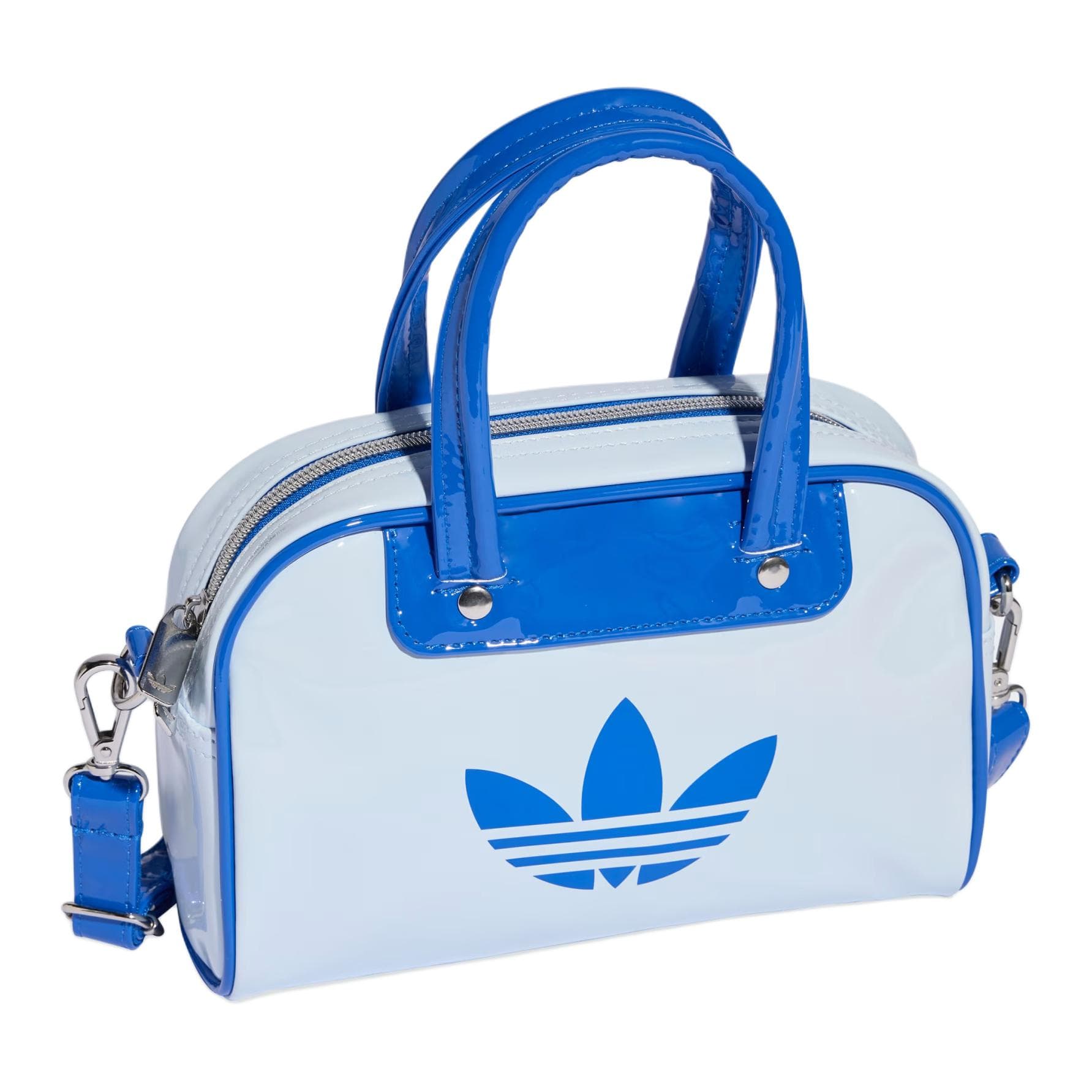 Сумка Adidas Originals Adicolor Полиуретан Bowling Bag Mini Version Женский Синий - изображение 3