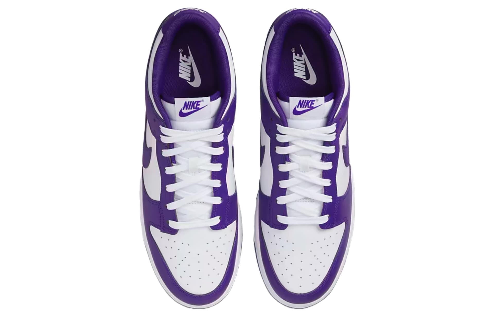 Кроссовки Nike Dunk Low Retro "Court Purple" — фото 4