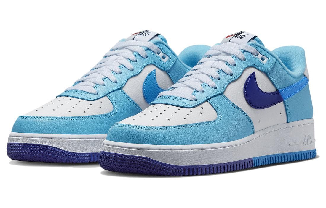 Кроссовки Nike Air Force 1 Low Split "Light Photo Blue" — фото 3