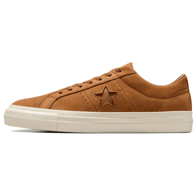 Кроссовки Converse x Cons One Star Pro Nubuck Стильные и минималистичные противоскользящие и водонепроницаемые лоу-топы унисекс коричневый - изображение 1