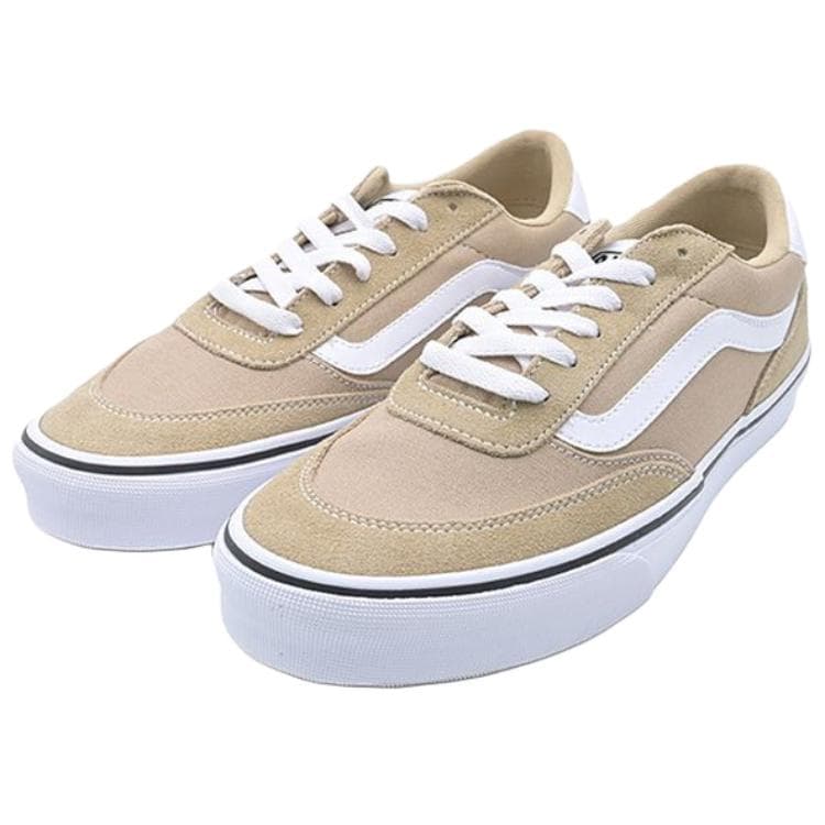 Кроссовки Vans Brooklyn LS Устойчивые к истиранию низкие кроссовки для скейтбординга Мужские Экрю - изображение 3