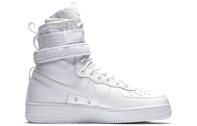 Кроссовки Nike Air Force 1 SF Triple White — фото 2