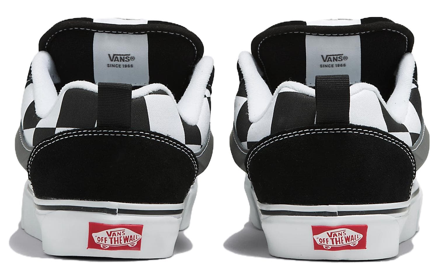 Кроссовки Vans Knu Skool Black White - изображение 3