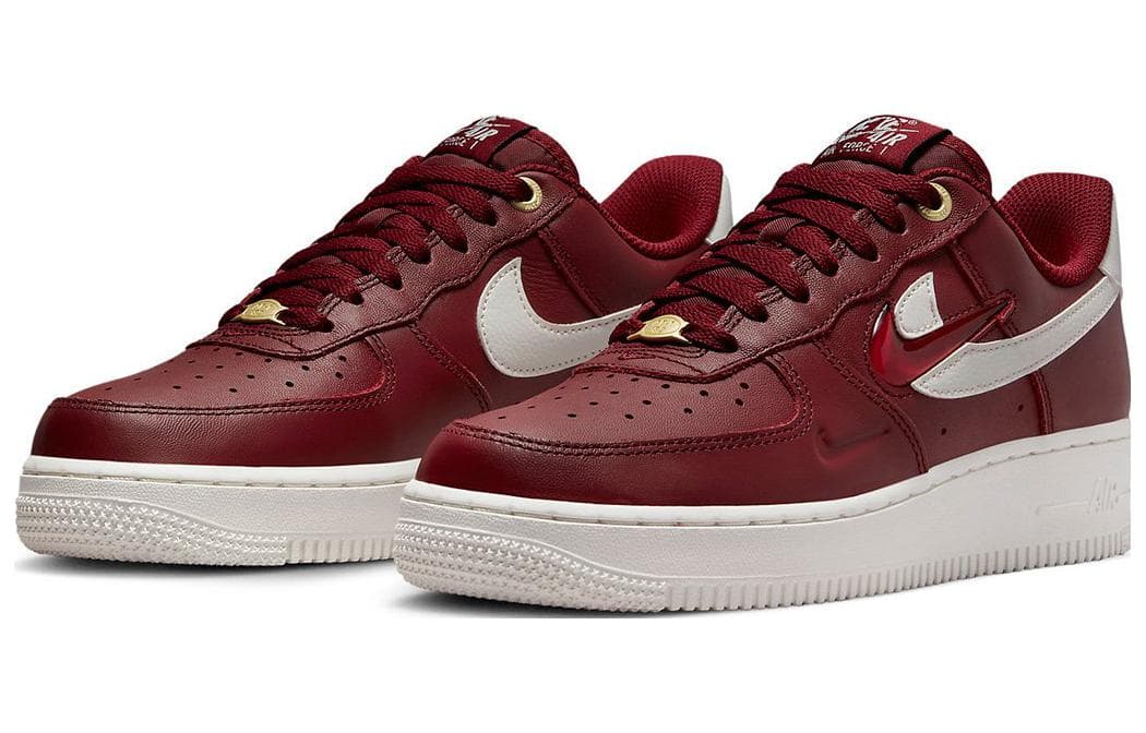 Кроссовки Nike Air Force 1 Low Red White — фото 3