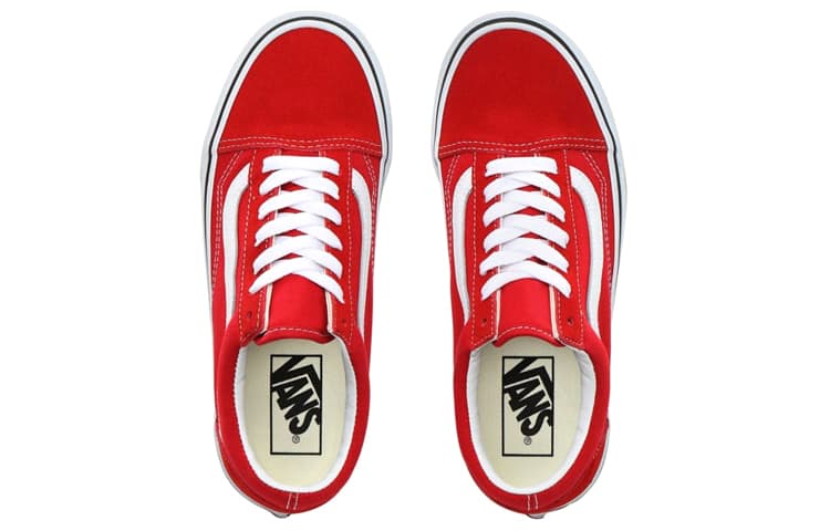 Кроссовки Vans Old Skool Racing Red - изображение 4