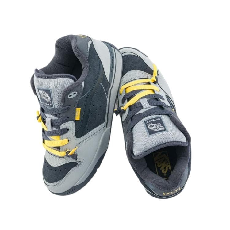 Кроссовки Vans Rowley Покрытие Устойчивое к истиранию Низкие кеды для скейтбординга Унисекс Темно-серый - изображение 3