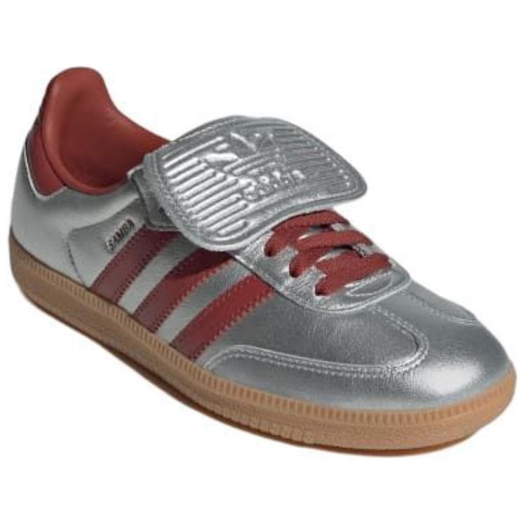 Кроссовки Adidas Originals Samba LT Low Топ Скейтборд Обувь Women's Silver Красный - изображение 3