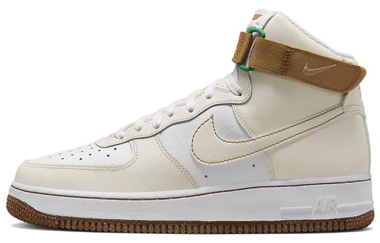 Кроссовки Nike Air Force 1 High White Brown
