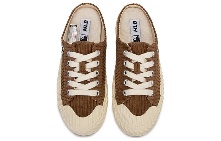 Кроссовки MLB Brown Low-Top Sneakers - изображение 4