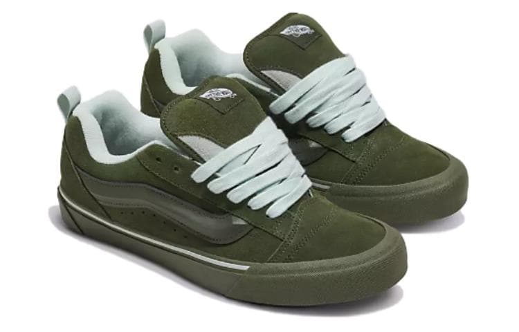 Кроссовки Vans Knu Skool Green - изображение 2