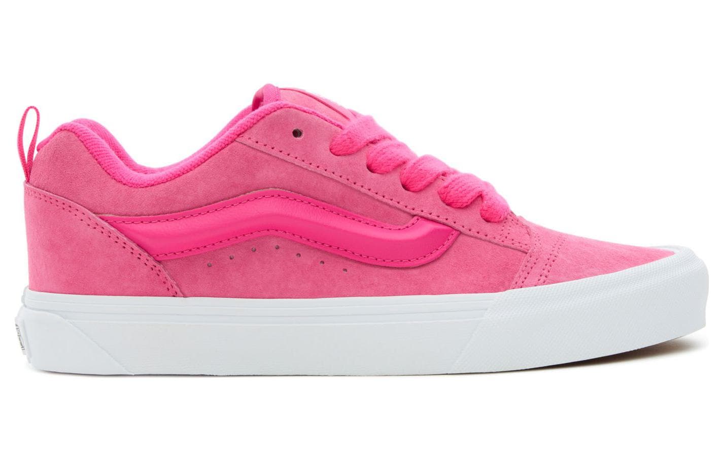 Кроссовки Vans Knu Skool "Nubuck Pink Glo" - изображение 2