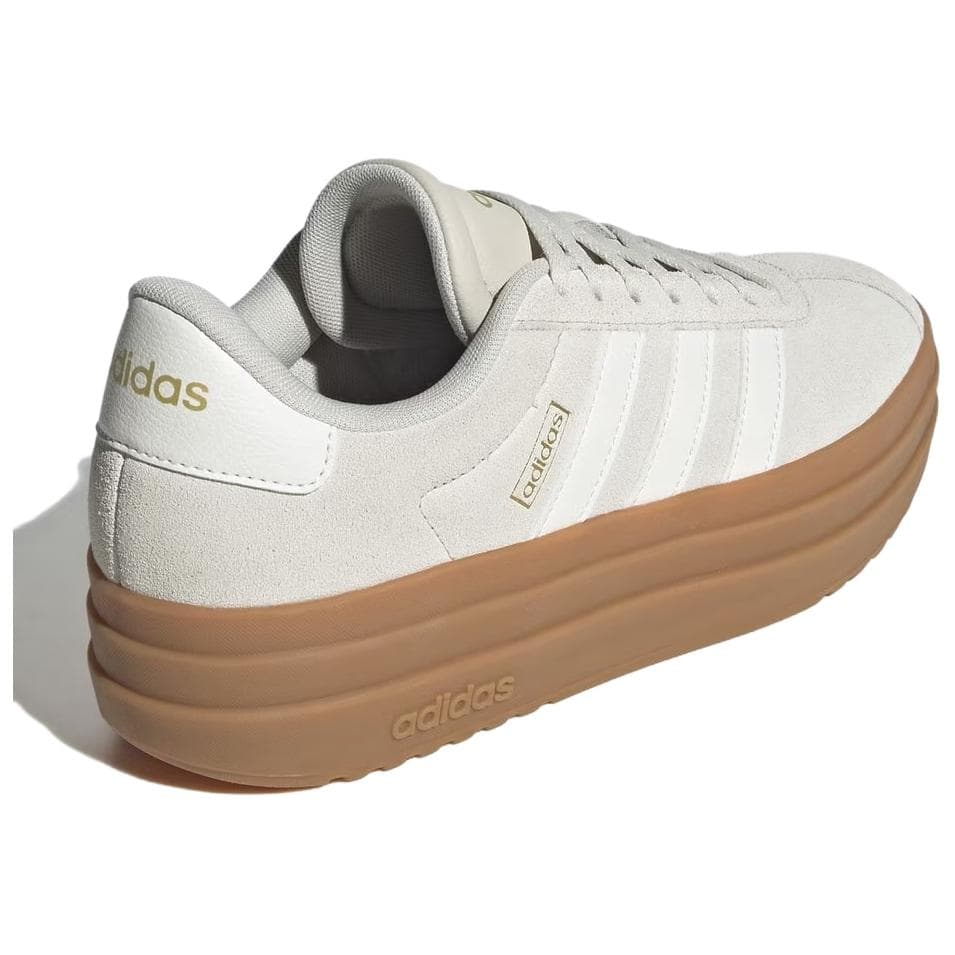 Кроссовки Adidas VL Court Bold Low Топ Скейтборд Кроссовки Женские Экрю - изображение 3