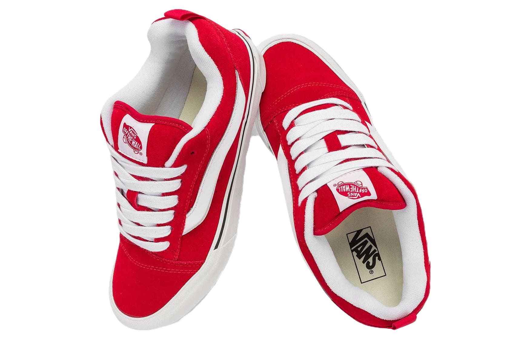 Кроссовки Vans Knu Skool Red - изображение 3