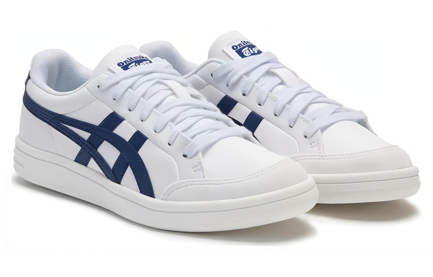 Кроссовки Onitsuka Tiger Advanti Entry Court White Blue - изображение 3