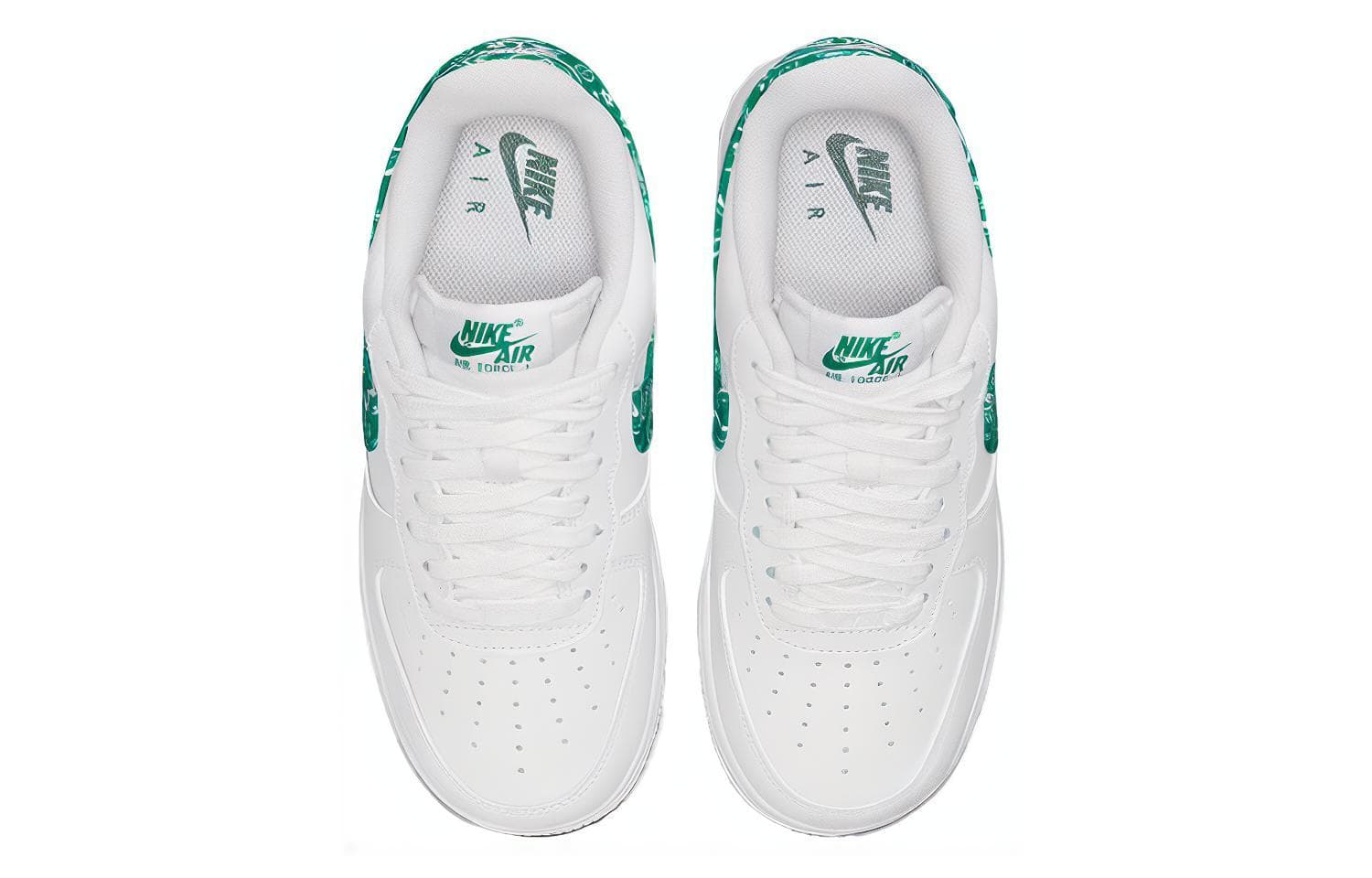 Кроссовки Nike Air Force 1 '07 Essential "Green Paisley" — фото 4