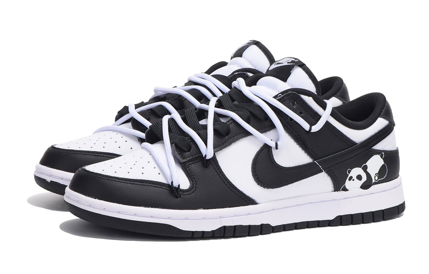 Кроссовки Nike Dunk Low GS "Panda" - изображение 4