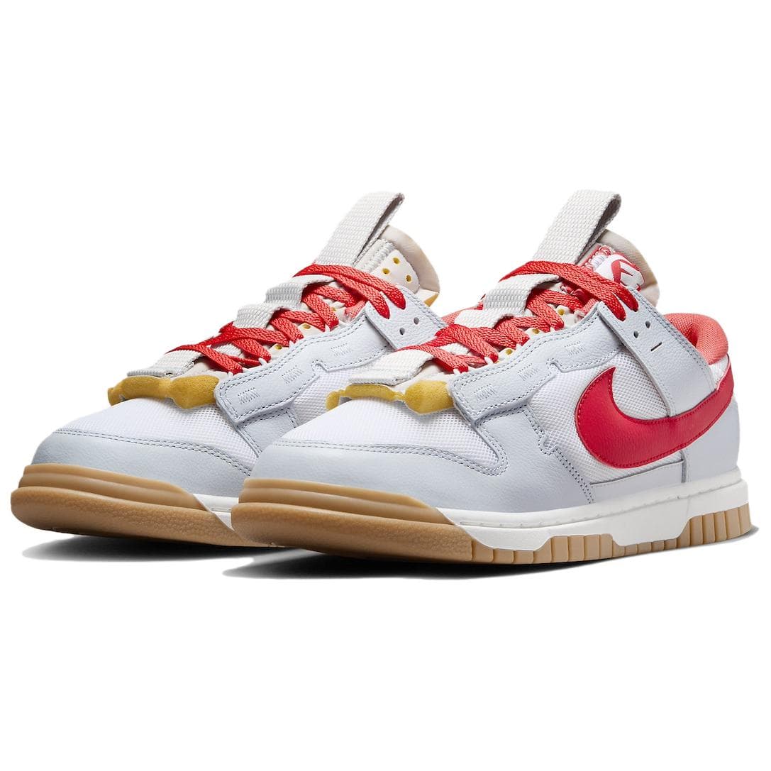 Кроссовки Nike Air Dunk Jumbo Low White Red - изображение 2