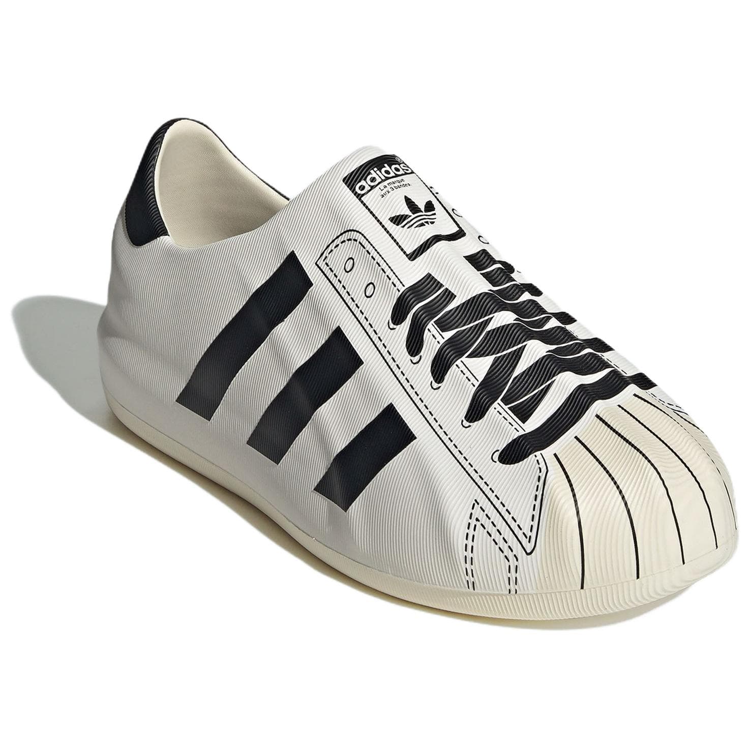 Кроссовки adidas AdiFOM Superstar White Black - изображение 4