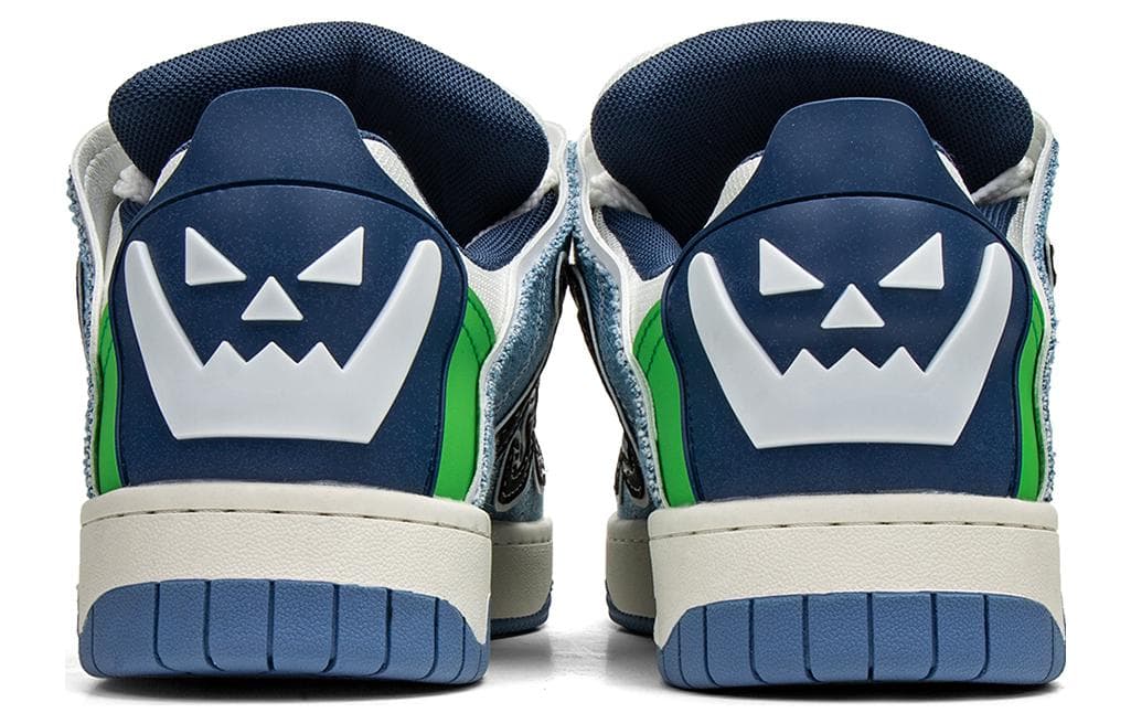 Кроссовки Youthloser Low Top Скейтборд Кроссовки Унисекс Джинсово-Синий - изображение 5