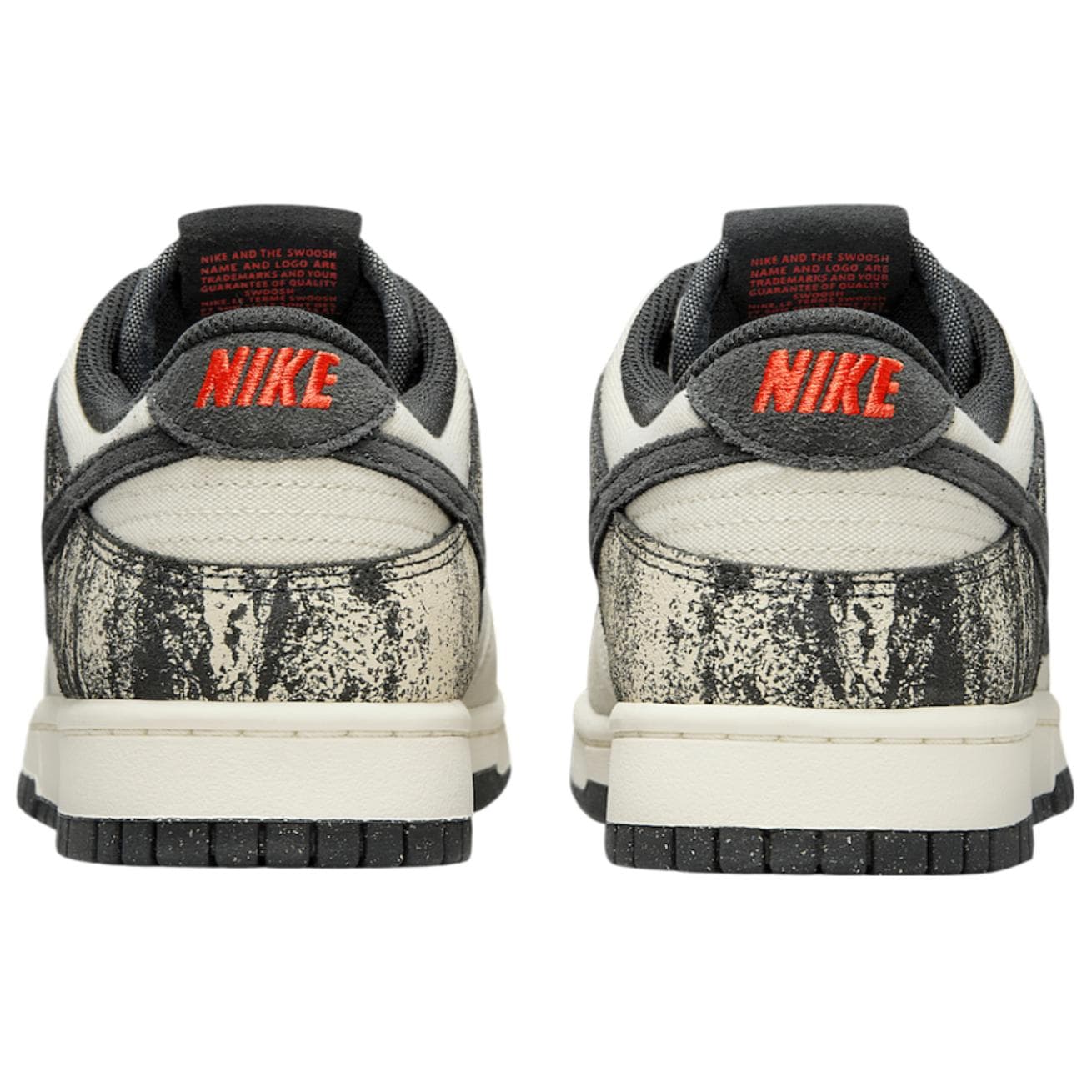 Кроссовки NIKE DUNK Противоскользящая Устойчивая к износу Низкий Топ Скейтборд Обувь Мужская Белый Черный - изображение 5