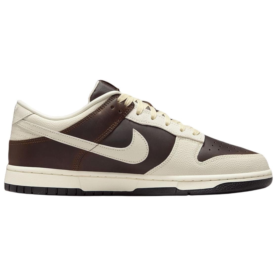 Кроссовки Nike Dunk Abrasion Resistant Низкие Кроссовки для скейтбординга Мужские Коричневые Белые - изображение 2